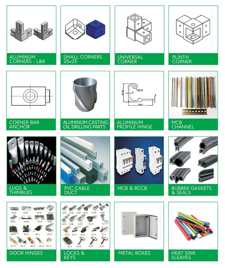 Metal casting, Oil drilling products, Electrical Control Panels